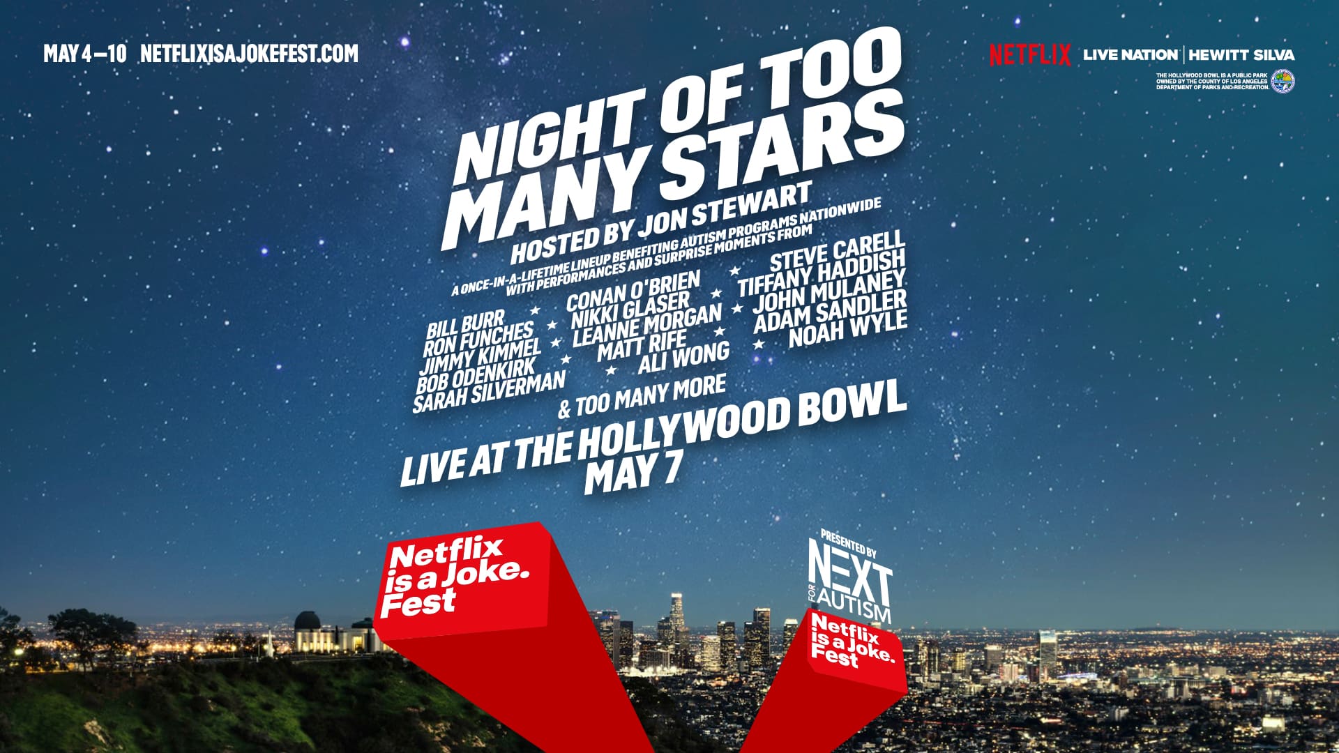 Night of Too Many Stars 2026