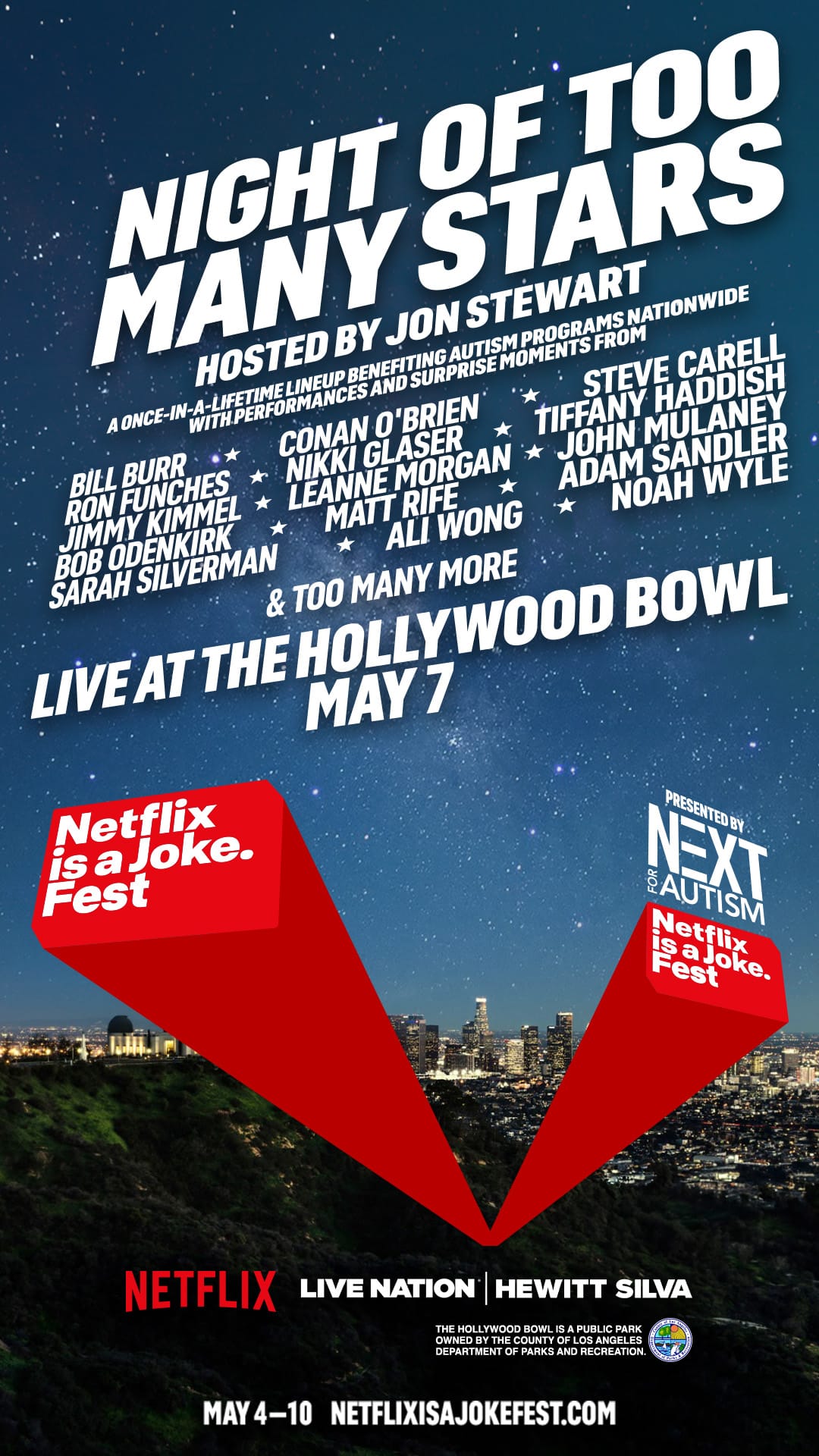 Night of Too Many Stars 2026