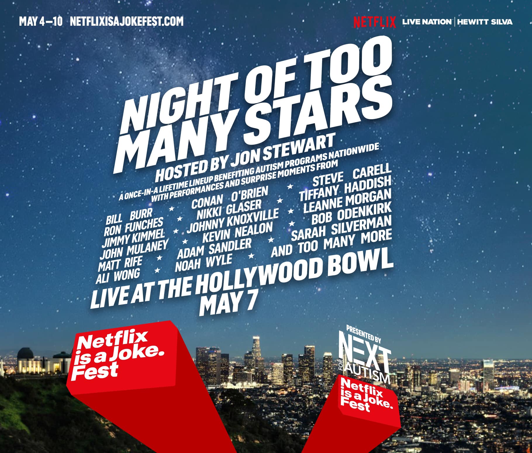 Night of Too Many Stars 2026