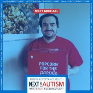 autism employment - autism acceptance month - Michael