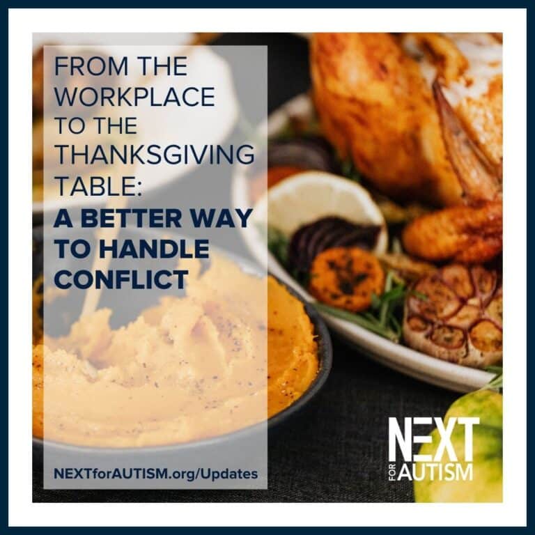 handle conflict - work and thanksgiving