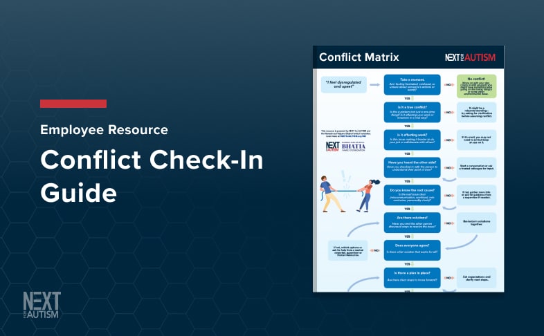 Conflict Check-In Guide, an employee resource